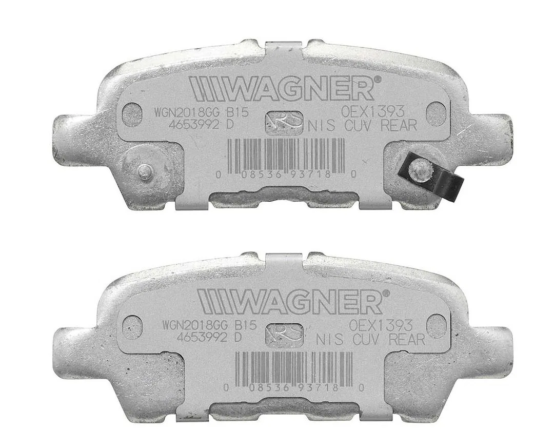 OEX1393 – WAGNER BRAKE Brake Pad, OE Replacement Premium Low-Copper Ceramic